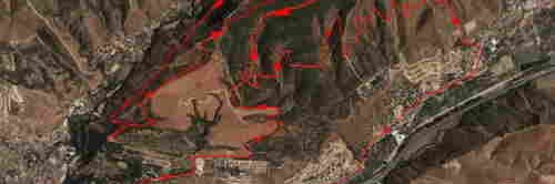 Rutas bicicleta montaña bici btt mtb mountain bike Granada - Llano de la Perdiz. Norturna