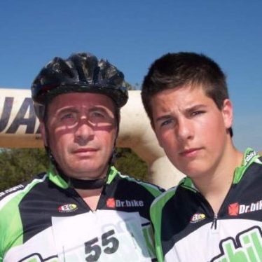 Junto a mi hijo Edgar