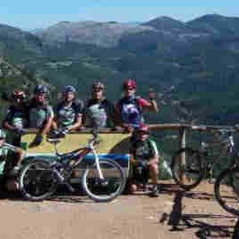 Rutas bicicleta montaña bici btt mtb mountain bike Granada - Bolones-Sereno-Cueva del Agua Sierra de Huetor