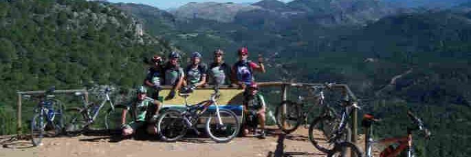 Rutas bicicleta montaña bici btt mtb mountain bike Granada - Bolones-Sereno-Cueva del Agua Sierra de Huetor