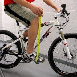 La posición correcta en la bicicleta btt mtb